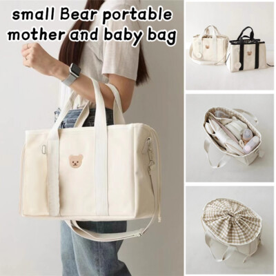 Baby Diaper Bag Mommy Maternity Pack Baby Care Stuff Nappy Bags Strollers Canvas