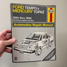FORD Tempo & MERCURY Topaz 1984 - 1994  Haynes Repair Manual 36078