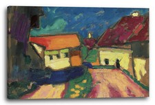 Kunstdruck Alexej von Jawlensky - Dorfstraße