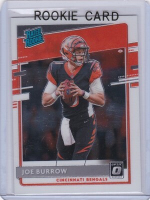 JOE BURROW ROOKIE CARD 2020 Donruss Optic RATED $$ RC Cincinnati Bengal Football