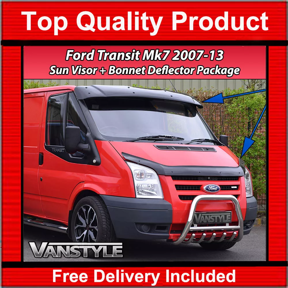 Ford transit deals mk7 bonnet protector