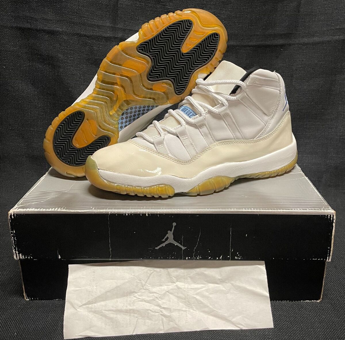 2001 Nike Air Jordan 11 Columbia sz 12 White OG XI Concord 2001 Nike Air Jordan 11 Columbia sz 12 White OG XI Concord