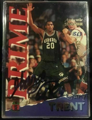 Gary Trent Basketball Autographed Sports Trading Cards