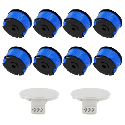 FOREVER SPEED 8x Rasentrimmer Spule Trimmer Fadenspule Ersatz Spule für Ryobi Rasentrimmer Set