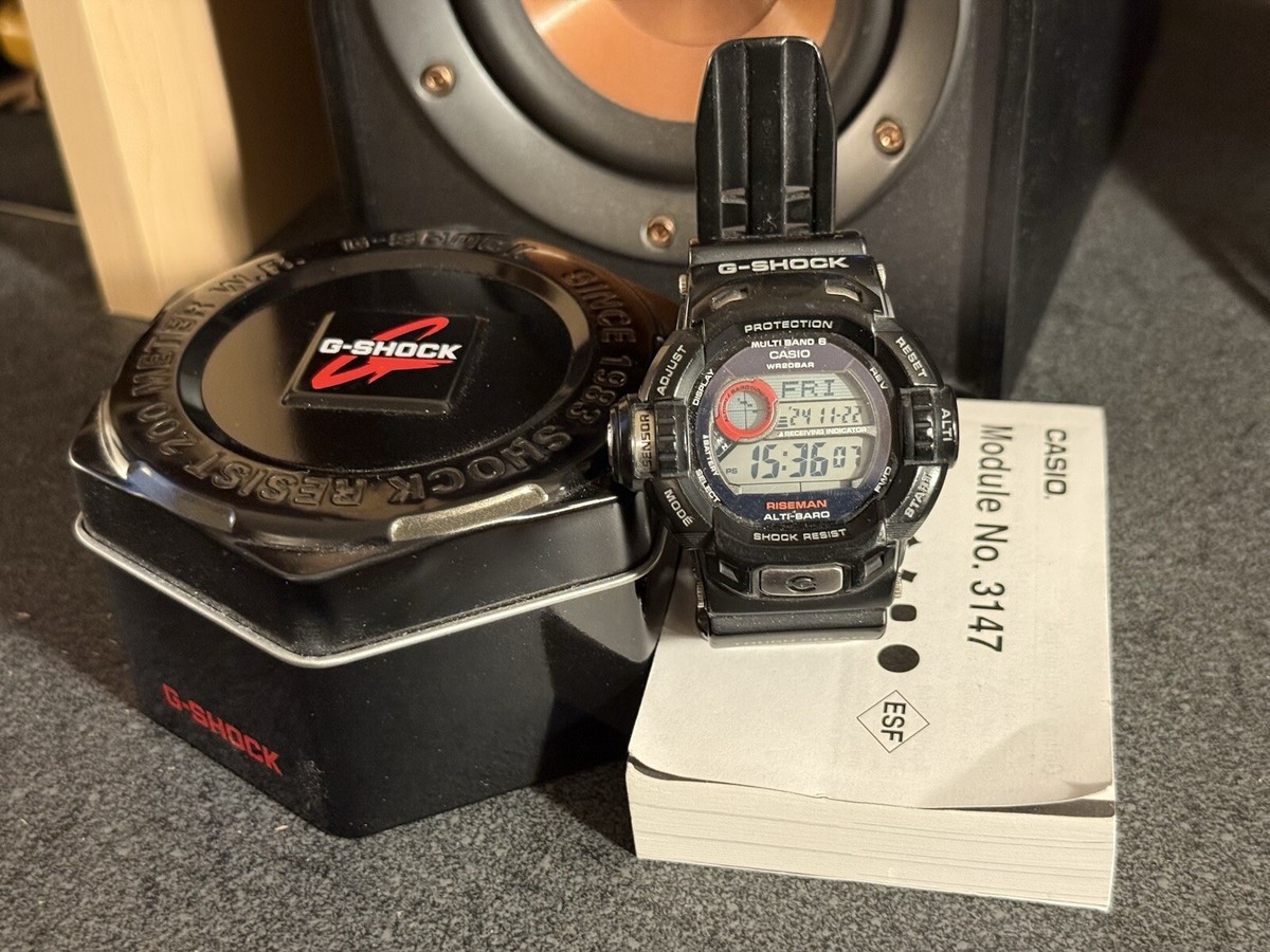 Casio GW-9200J G-SHOCK 3147 RISEMAN Solar Radio controlled