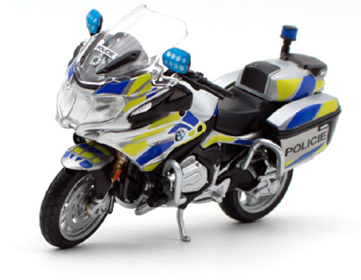 ミニカー Maisto BMW Authority Motorcycles 1:18 1/18 Maisto BMW R1200RT (White) - Design Authority Police