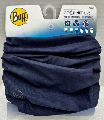 Buff CoolNet UV+ Multifunctional Headwear Adult One Size Night Blue UPF 50