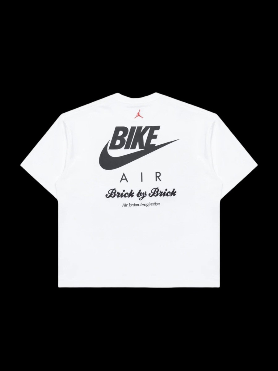 Nigel Sylvester X Jordan Brick By Brick Tee White T-Shirt