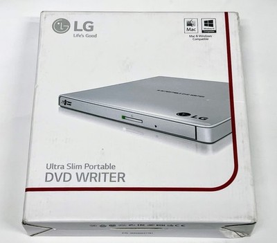 LG GP65NW60 Ultra Slim External DVD Writer USB CD DVD Burner Drive