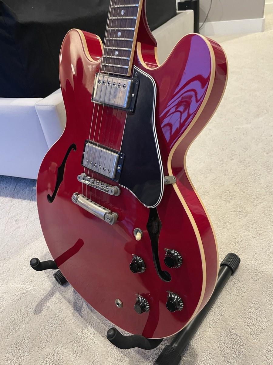Gibson ES-335 Dot 1996 Cherry Red Semi-Hollow Electric Guitar w