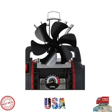 Wood Stove Fan for Buddy Heater, Heat Powered Fireplace Fan Thermoelectric Therm