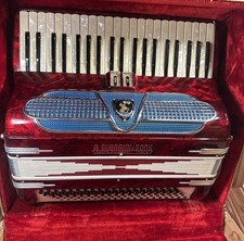 A. Guerrini Sons Accordion made in Castelfidardo Italy with case