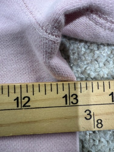 Polo Ralph Lauren Girl Kids Hoodie Sweatshirt Size 6 Pink Full Zip B340 -12 - Picture 7 of 9