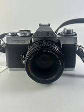 AS IS And UNTESTED: Minolta XD11 35mm SLR Camera - MD Rokkor-X 50mm f/1.7 Lens