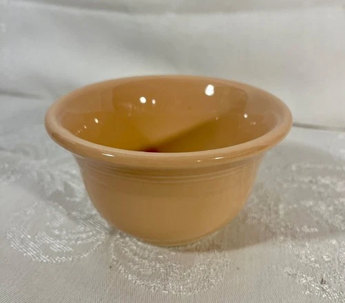 Fiestaware ~ Fiesta ~ Boullion Custard  Cup/ Bowl ~ 4" Apricot