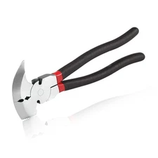 10.5 Inch Fencing Pliers Staple Puller Fence Solid Joint Pliers Fence Pliers ...
