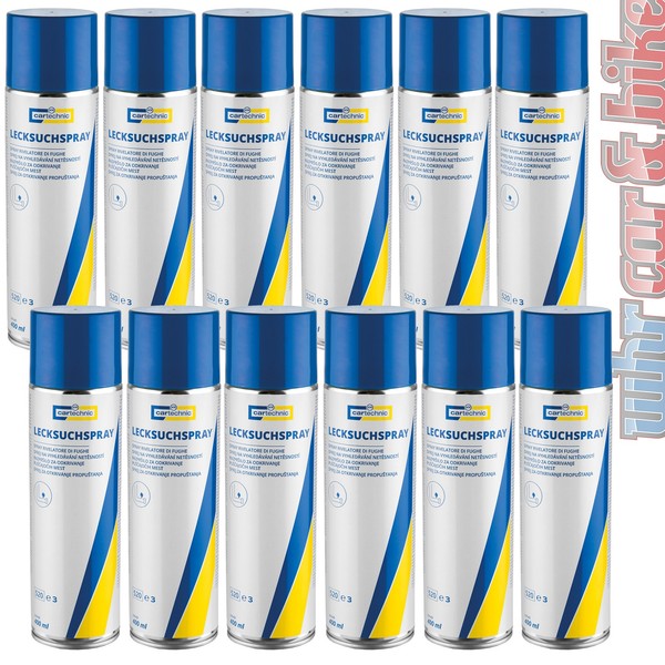 Lecksuchspray DichtigkeitsprüFung Lecksucher CO2 Cartechnic 12X 400Ml-image