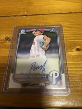 Wen-Hui Pan Bowman Chrome 2025 Auto