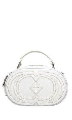 NAVAJO OVAL HAND BAG TUMBLED Handbags & Shoulder LA CARRIE Women Cream BV0033_