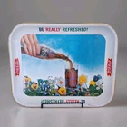 Vintage Coca Cola Be Really Refreshed Rectangle Advertising Serving Tray