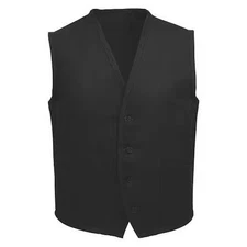 FAME (A DELTA PLUS GROUP COMPANY) 23323 Vest,2 Pocket,Black,V65,SM