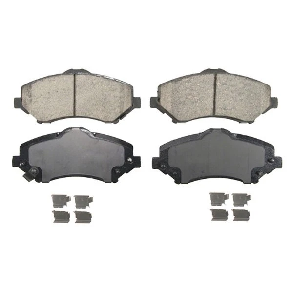 For Jeep Liberty 2008-2012 Wagner ZD1273 QuickStop Ceramic Front Disc Brake Pads Foto 2 de 3