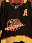 Elias Pettersson (A) Vancouver Canucks Adidas Men’s Black Jersey Size: 50 Nwt
