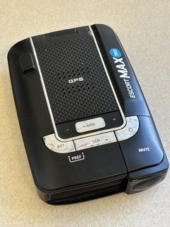 Escort MAX 360 Radar Detector. Includes Power Cable And Window Mount