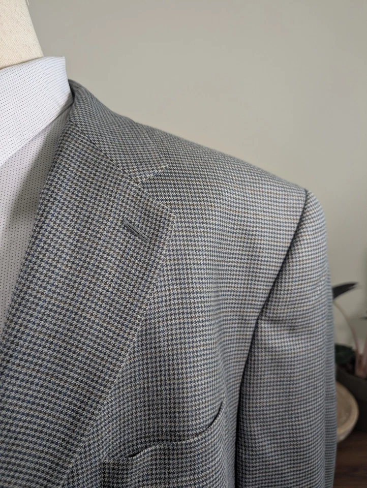 Ralph Ralph Lauren Etiqueta Negra Para Hombre 52R Gris A MEDIDA Blazer Abrigo Deportivo Chaqueta Foto 4 de 4