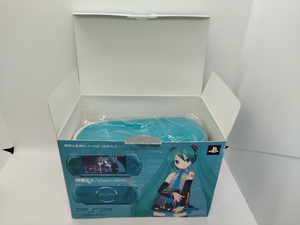 PSP Hatsune Miku Project Diva 3000 XZG Console only Turquoise