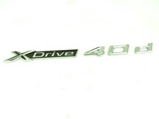 Genuine Neu BMW XDRIVE 40d T�r Emblem Seitenzier F�r X5 F15 X6 F16 51147345065