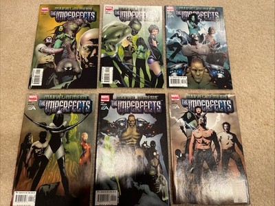 Marvel Comics Nemesis The Imperfects #1 2 3 4 5 6 Complete 1-6 Series 2005