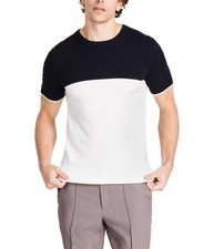 Alfani Mens Colorblocked Knit Sweater