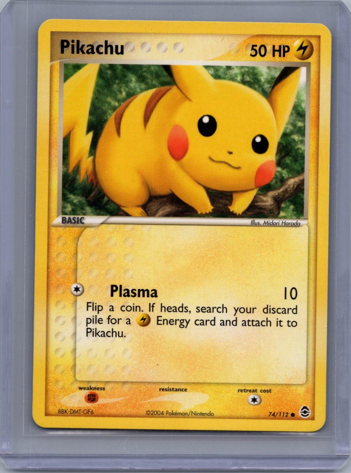 POKEMON PIKACHU 74/112 RG