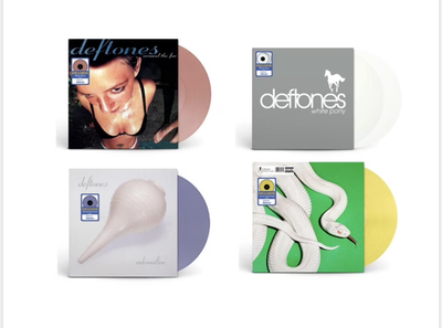 国内盤帯付Deftones Around The Far WHITE PONY Deftones & Around The Fur (180G) & White Pony [LP Vinyl Bundle