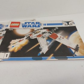 Lego 7654 V-19 Torrent 1 & 2 Instruction Manual Only Star Wars