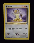 New ListingPokémon TCG - MEOWTH - 1ST EDITION - 56/64 - WOTC - JUNGLE (1999) - LP/NM