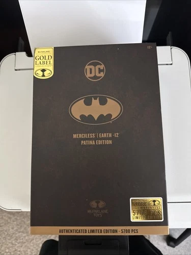 2023 McFarlane DC Merciless Patina Edition Gold Label Limited Edition Figure
