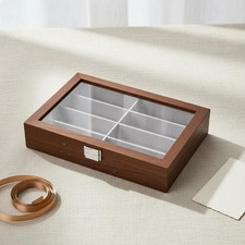 Sonnenbrillenbox Holz Brillenaufbewahrungsbox...