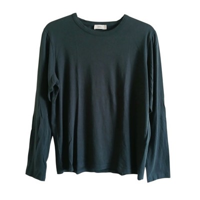 CLOSED Cotton Cashmere Long Sleeve Top Women s Medium Dark Green Soft Luxury