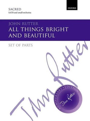All Things Bright And Beautiful | Paperback | John Rutter | Englisch | Buch