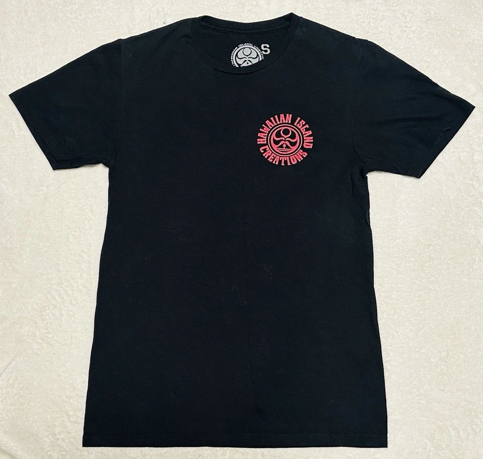 Camiseta estampada King Kamehameha de Hawaiian Island Creations (HIC) para hombre talla pequeña Foto 3 de 4