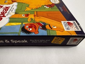 Sesame Street Big Bird's Hide & Speak NES Nintendo Complete CIB