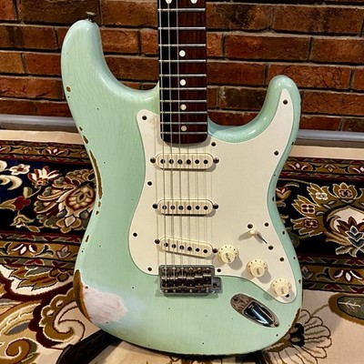 2022 Fender Custom Shop 1959 Stratocaster Heavy Relic Surf Green