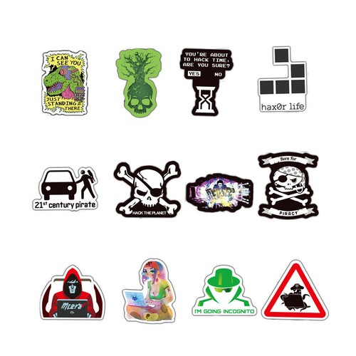 50Pcs Hackers Stickers Graffiti Geek Java Programming Stickers For Computer - Picture 10 of 11