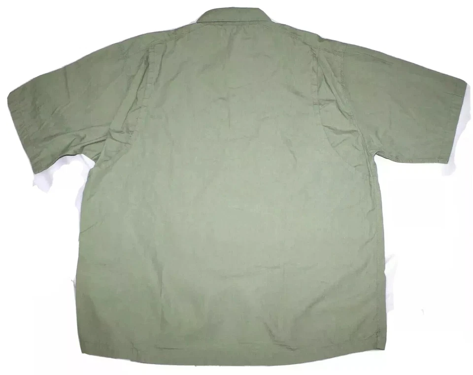 SIMMS Men's Short Sleeve Button Front Outdoors Hiking Fishing Shirt Size 2XL - Image 3 of 4