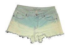 Women's Refuge Mini Short Shorts Size 0 Cut off Unique Color EUC High Shortie