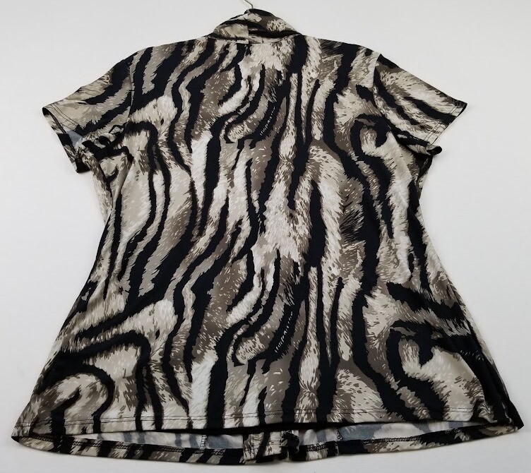 Notations Blouse Women’s Extra Large Multicolor A… - image 3