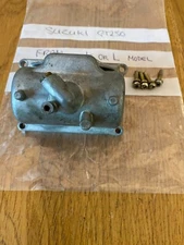 Suzuki GT250 carburettor float bowl K or L model , nice unmolested , See below