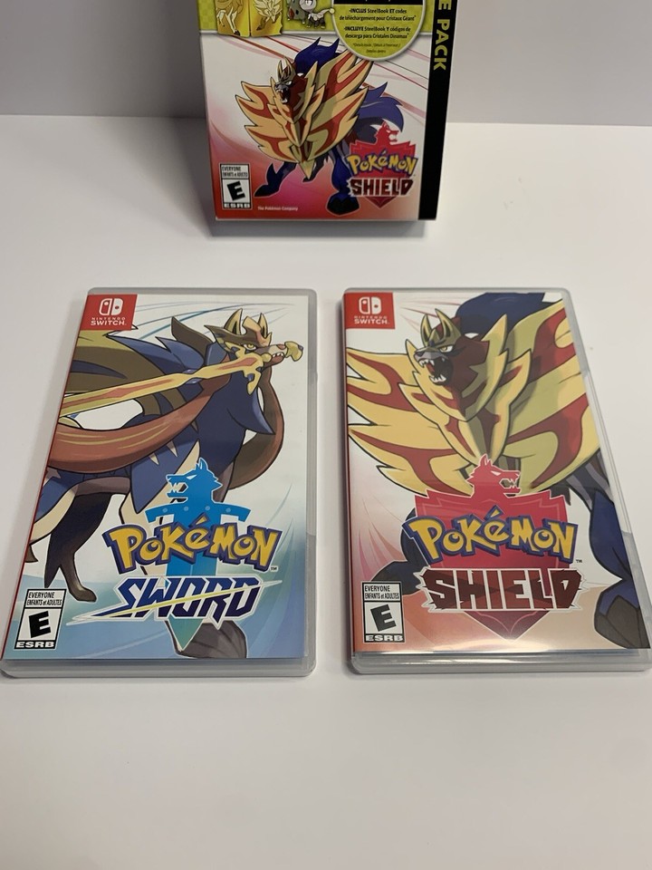 Pokemon Sword & Pokemon Shield Collectible SteelBook Edition